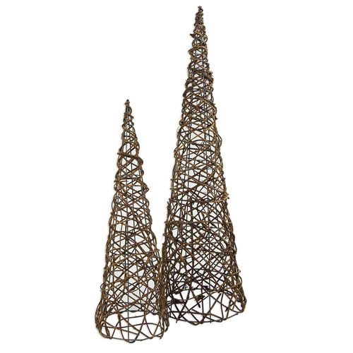 Reben-Pyramiden, 50 cm und 70 cm, 2 Stück