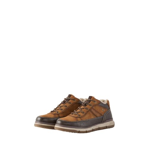 TOM TAILOR Herren Wasserdichte Schnürschuhe, braun, Uni, Gr. 41