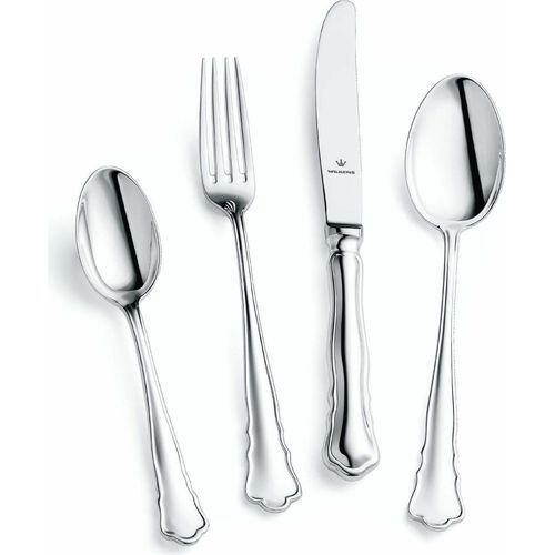 Kinderbesteck 4-tlg. in 180g ROYAL versilbert. Chippendale