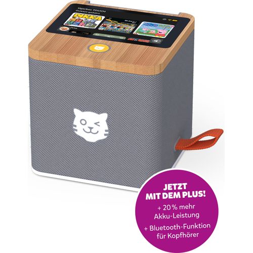 tigermedia tigerbox TOUCH PLUS Lautsprecher Boombox Bluetooth grau