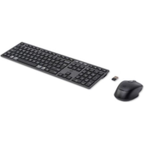 Tastatur mit Maus HP 9T5A9AA Schwarz Englisch QWERTY
