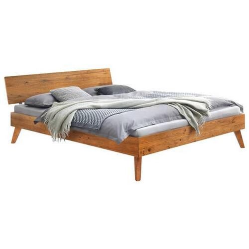 Hasena Bett , Wildeiche , Holz , Wildeiche , massiv , 120x200 cm , Über- und Sondergrößen erhältlich, in verschiedenen Holzarten Größen erhältlich ,