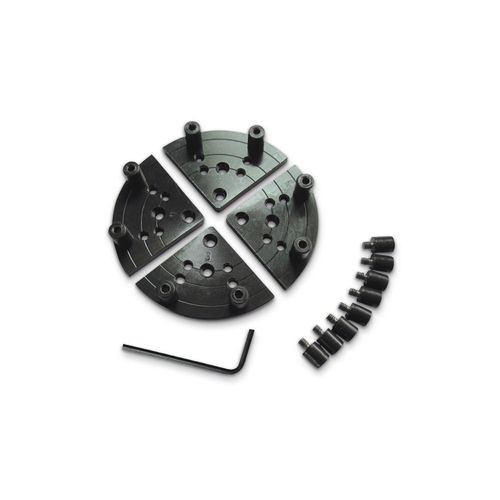 Holzstar Planscheibe für Vier-Backenfutter Profi Set für Drechselbünke geeignet