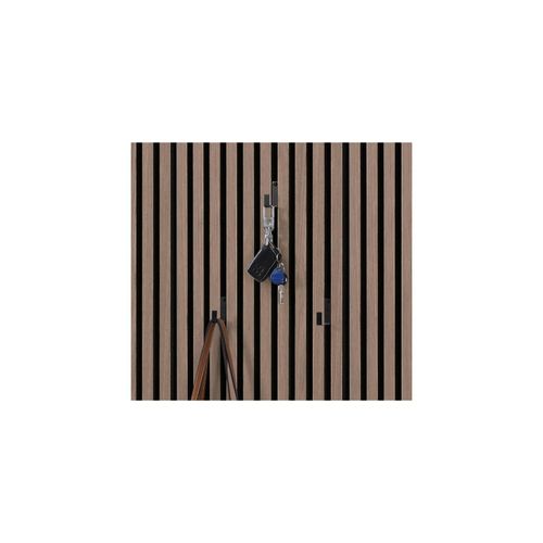 Kleiderhaken für Akustikpaneel RASTO 9er Set - Schwarz