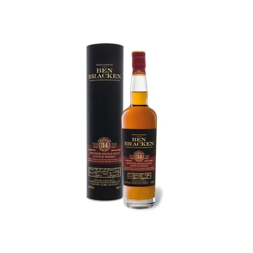 Ben Bracken Speyside Single Malt Scotch Whisky 34 Jahre mit Geschenkbox 47% Vol. Image