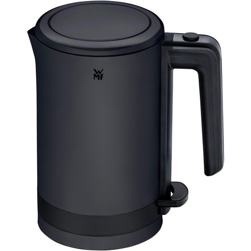 WMF Wasserkocher Deep Black , Schwarz , Metall , 0,8 L , 17.5x24x23 cm , Küchengeräte, Wasserkocher
