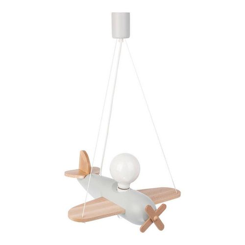 Kinderhängeleuchte , Grau, Natur , Holz , Kiefer , 41x75x42 cm , Lampen & Leuchten, Innenbeleuchtung, Leuchten nach Räumen, Babyzimmerlampen