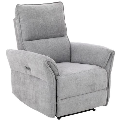 Livetastic Fernsehsessel , Grau , Textil , 86x103x92 cm , Relaxfunktion , Wohnzimmer, Sessel, Fernsehsessel