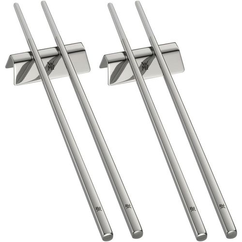 WMF Essstäbchen , Edelstahl , Metall , 6-teilig , 9.5x2.3x25.1 cm , Essen & Trinken, Besteck, Besteck-Sets