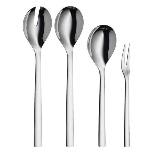 WMF Besteckset Nuova , Edelstahl , Metall , 4-teilig , Essen & Trinken, Besteck, Besteck-Sets