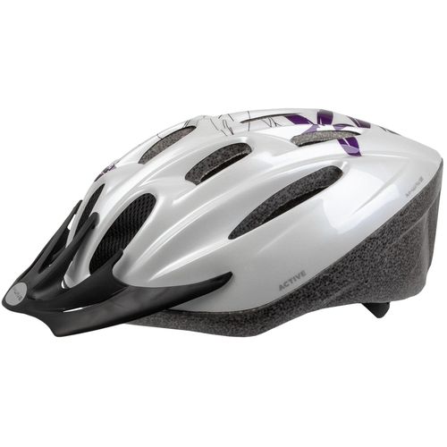 M-Wave Active Fahrradhelm Damen Herren Helm für Fahrrad fahren mit Visier leichter Fahrradhelm Erwachsene