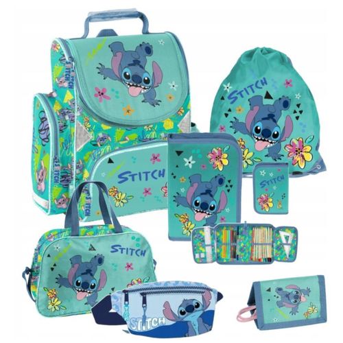 Schulranzen-Set 6-teilig Lilo und Stitch Disney DS25DD Paso