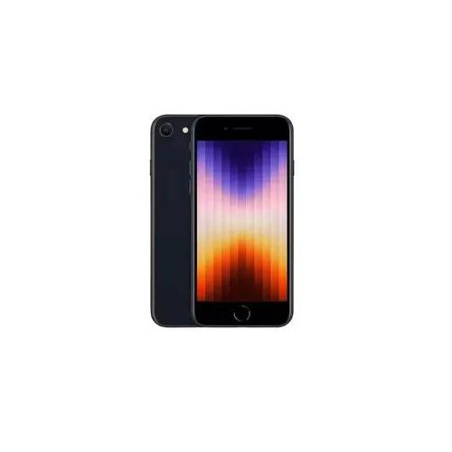 Apple iPhone SE 2022 128GB Smartphone schwarz Mitternacht Bionic NFC