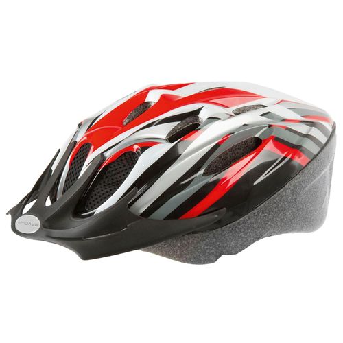 M-Wave Active Fahrradhelm Damen Herren Helm für Fahrrad fahren mit Visier leichter Fahrradhelm Erwachsene