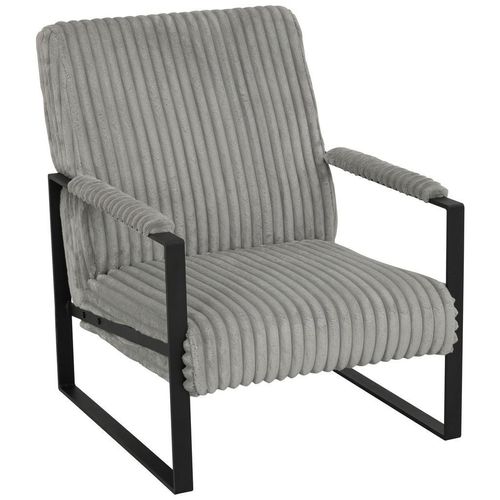 P & B Sessel , Grau , Textil , 70x87x85 cm , Wohnzimmer, Sessel, Polstersessel