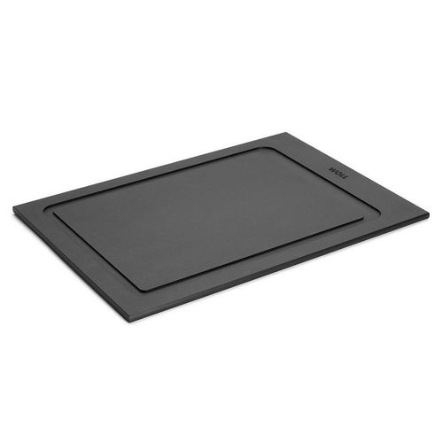 Woll Schneidebrett-Set Cut & Serve , Schwarz , Naturmaterialien , 4-teilig , Küchenzubehör, Schneidebretter