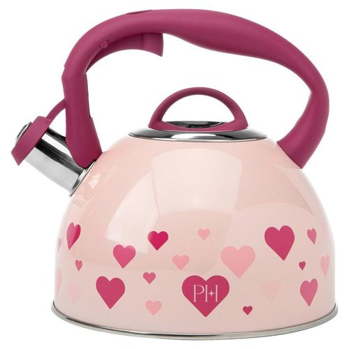 Paris Hilton Wasserkessel Paris Hilton , Rosa , Metall , Herz , 1,9 L,1900 ml , Küchengeräte, Wasserkocher