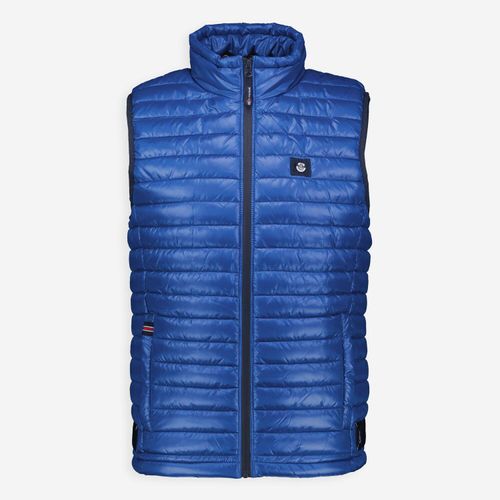 Blaue gesteppte Anchor Weste