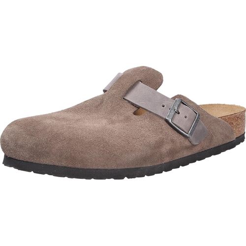Birkenstock Boston Concrete Gray Normaal Voetbed - Slipper - 1029210