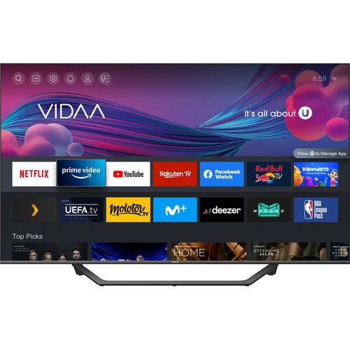 Hisense 43A7GQ QLED Fernseher 43 Zoll 4K UHD Smart TV Sprachsteuerung