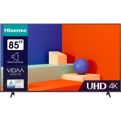 Fernseher 4K UHD HDR VIDAA U6 Game Mode Plus 85Zoll Hisense 85A6K
