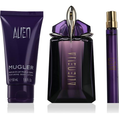 Mugler Alien EDP nachfüllbar 60 ml + EDP MINI nachfüllbar 10 ml + BL 50 ml (woman)