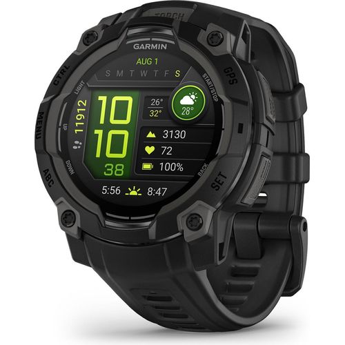 Garmin Instinct 3 AMOLED, 3,05 cm (1.2"), AMOLED, Touchscreen, 4 GB, GPS, 53 g