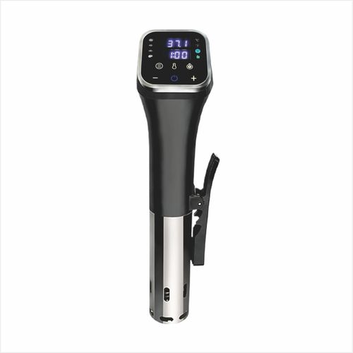 Sous Vide Garer –Immersionszirkulator mit Temperaturregelung, 304 Edelstahl, IPX7 wasserdicht, Niedrigtemperatur-Garer für Fleisch, Fisch & Gemüse