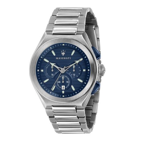 MASERATI Quarzuhr QUARZ 100% Edelstahl silber
