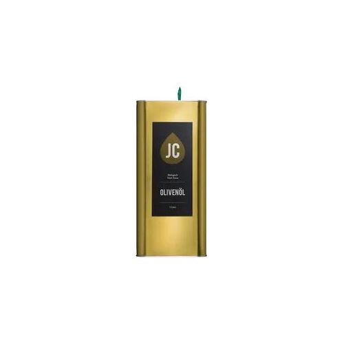 JC Olivenöl Bio Nativ Extra 5 l Kanister (20,99 €/l - 7% USt), inkl. Versand (Österreich / Schweiz zzgl. Porto)