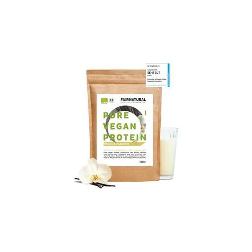 Bio Veganes Proteinpulver Vanille ohne Soja