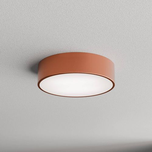 Deckenlampe Cleo 300, kupfer, Sensor, IP54, Ø 30 cm, Metall