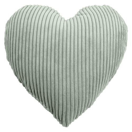 Kissen SHARA HERZ salbei