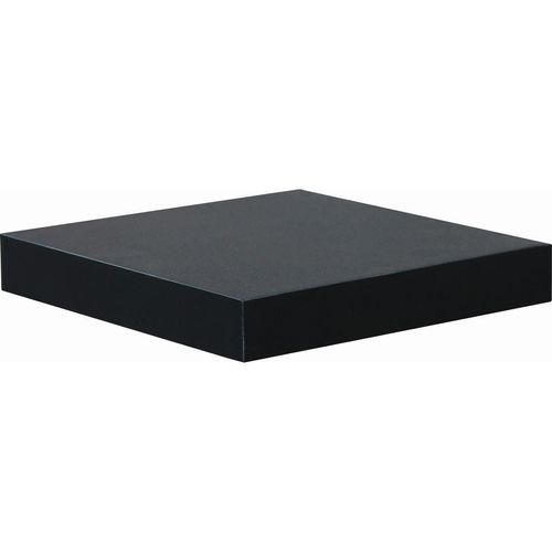 Carryhome Wandboard , Schwarz , Holzwerkstoff , 23.5x3.8x23.5 cm , Wohnzimmer, Regale, Wandboards