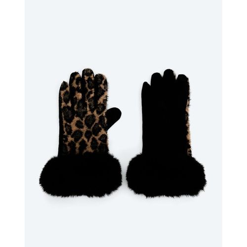 Handschuhe im Leodesign mit Webpelz