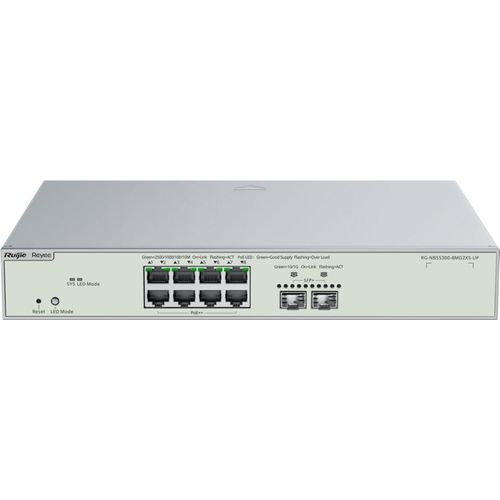 Reyee RG-NBS5300-8MG2XS-UP L3 Cloud Managed Switch Netzwerkgerät