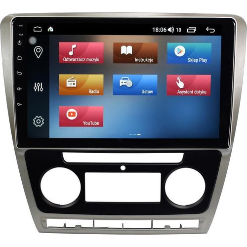 Radio GPS nav Skoda Octavia II Android
