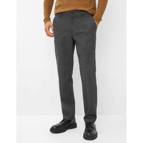 Eurex by Brax Herren Flatfronthose Style THILO CHECK GREY, dunkelgrau, Gr. 27U Image