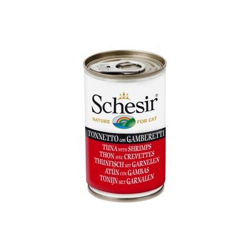 Schesir Natural Thunfisch mit Garnelen 8x140 g
