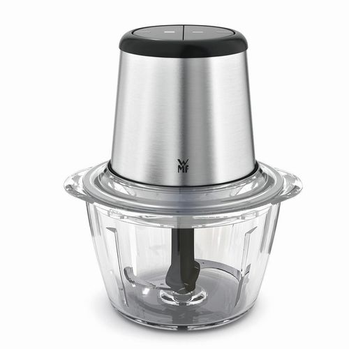 WMF Universalzerkleinerer Kult X , Schwarz, Silber , Metall , 1000 ml , Kochen, Küchenhelfer, Multizerkleinerer