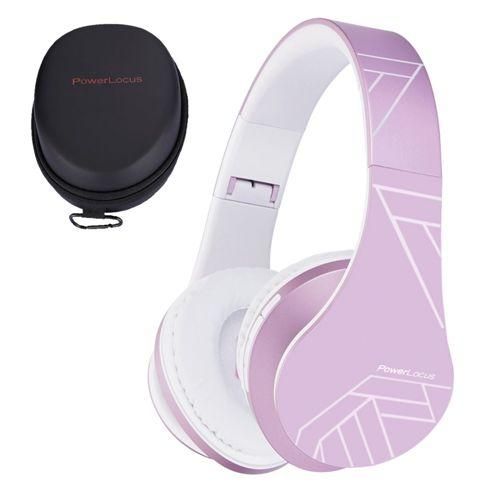 PowerLocus P2 Kids Kinder- Kopfhörer lila/weiss
