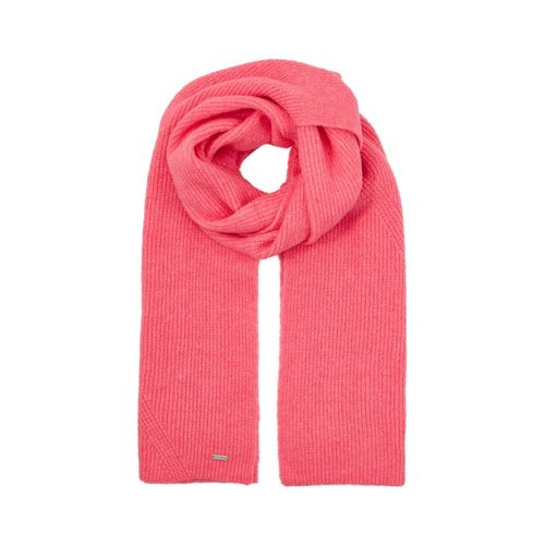 TOM TAILOR Damen Cosy Schal, rosa, Uni, Gr. ONESIZE
