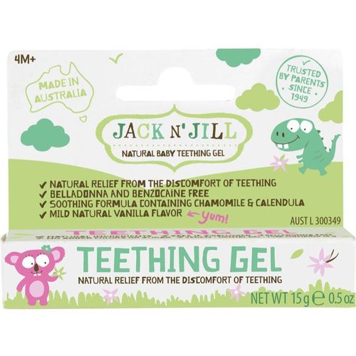 Jack N’ Jill Teething Gel Kalmerende Gel bij doorkomende tandjes 4m+ 15 g
