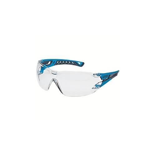 Schutzbrille Uvex pheos nxt, Panoramascheibe, kratzfest, UV-Schutz, chemikalienbeständig, Kunststoff, anthrazit-blau