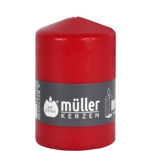 Stumpenkerze RED