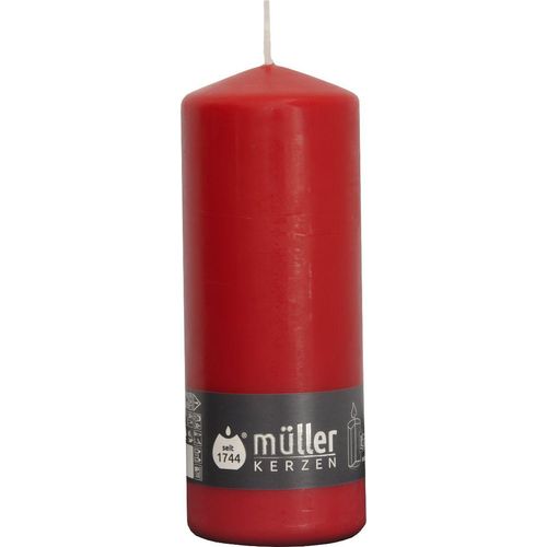 Stumpenkerze RED