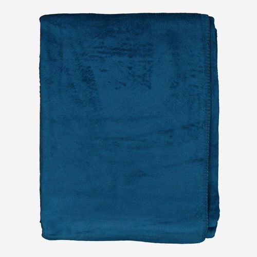 Dunkelblaue Decke 150x200cm