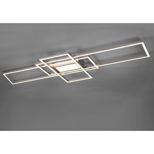 Trio Cct Led Deckenlampe Irvine Deckenlampe Lampe Nickel 105 X 6,5 X 42 Cm