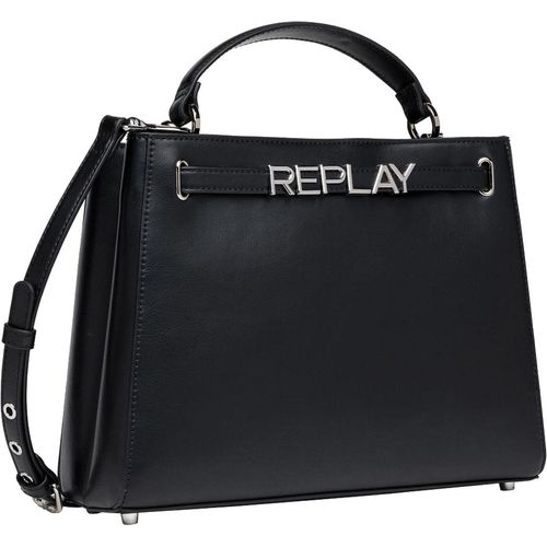 REPLAY Handtasche Umhängetasche Handbag Black schwarz