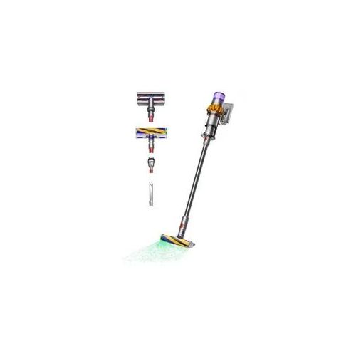Dyson V15 Detect Absolute Kabelloser Staubsauger Gelb/Nickel, Akkubetrieb, 660 Watt k.